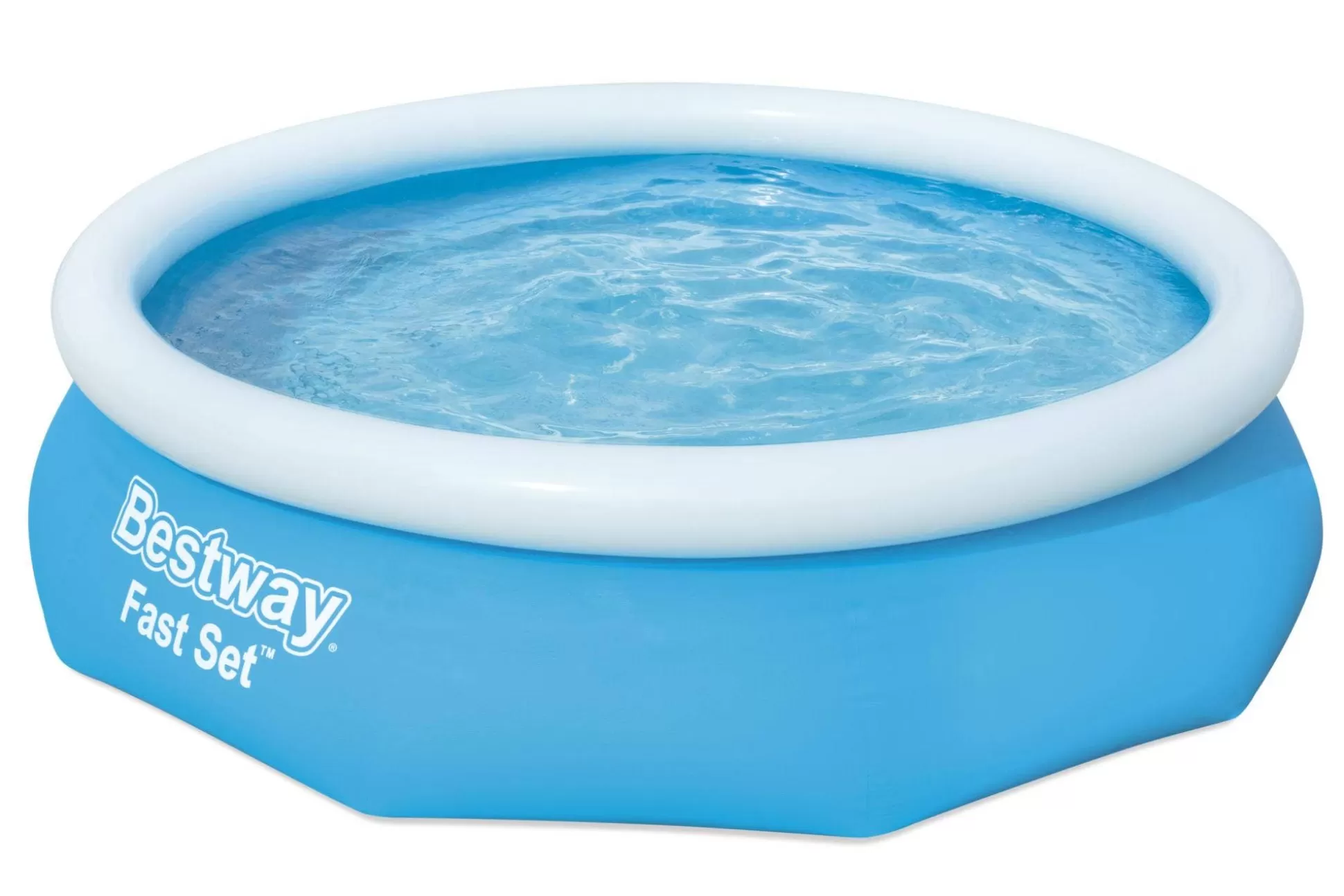 Bestway Fast Set 10' X 30" Round Inflatable Pool Set New
