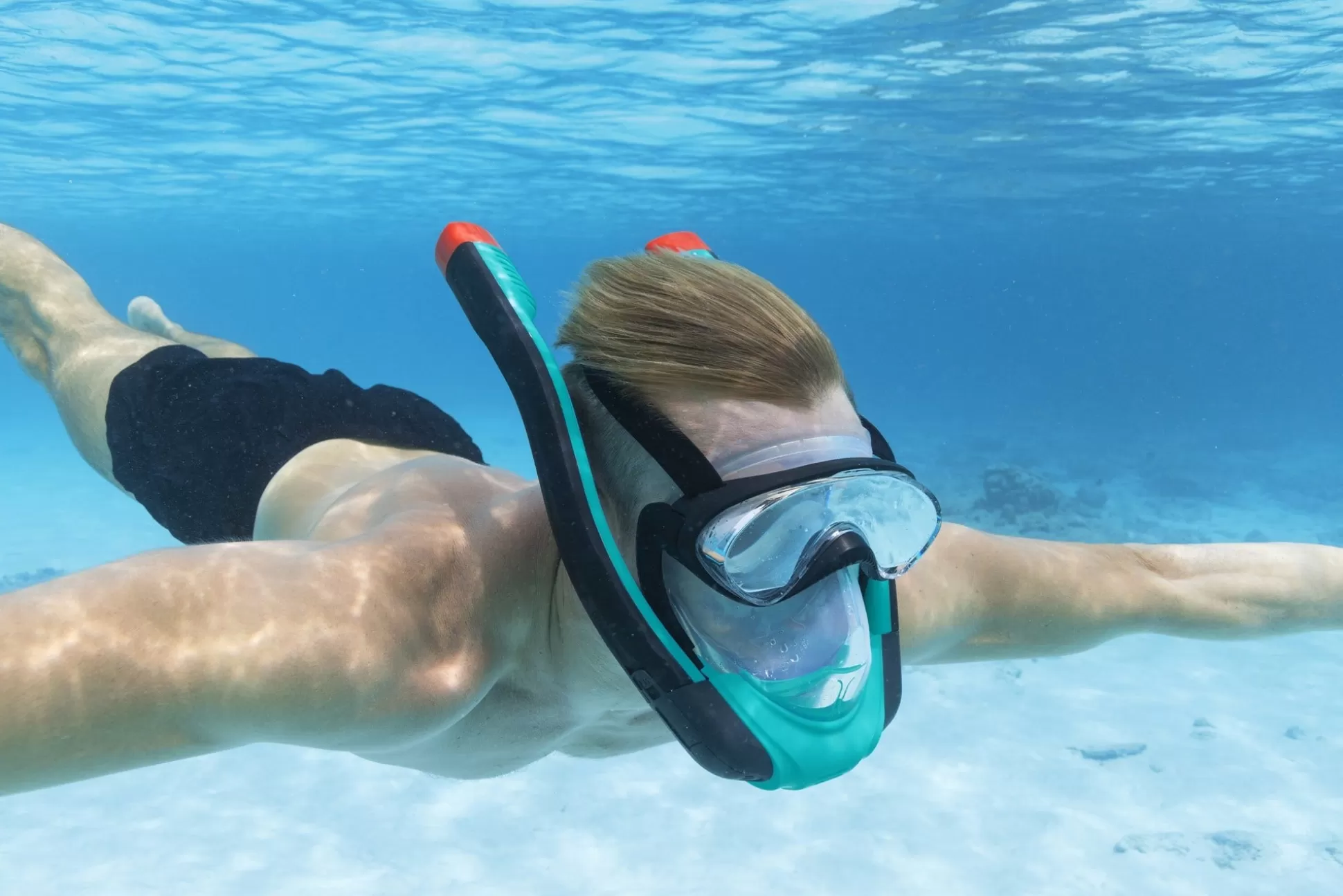 Bestway Flowtech Multicolor Full-Face Snorkel Mask S/M Discount