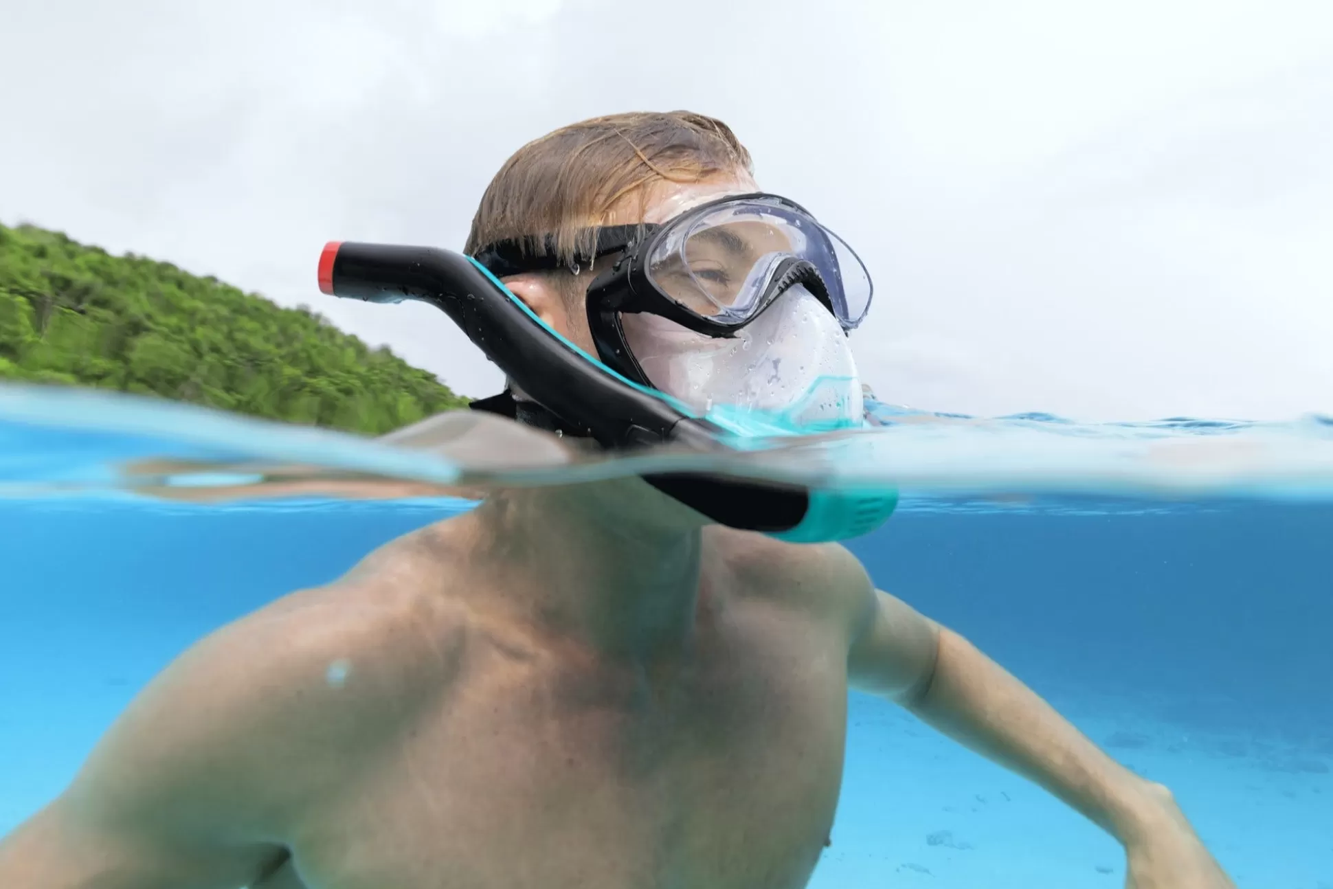 Bestway Flowtech Multicolor Full-Face Snorkel Mask S/M Discount