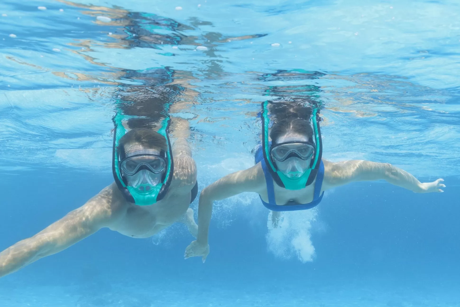 Bestway Flowtech Multicolor Full-Face Snorkel Mask S/M Discount