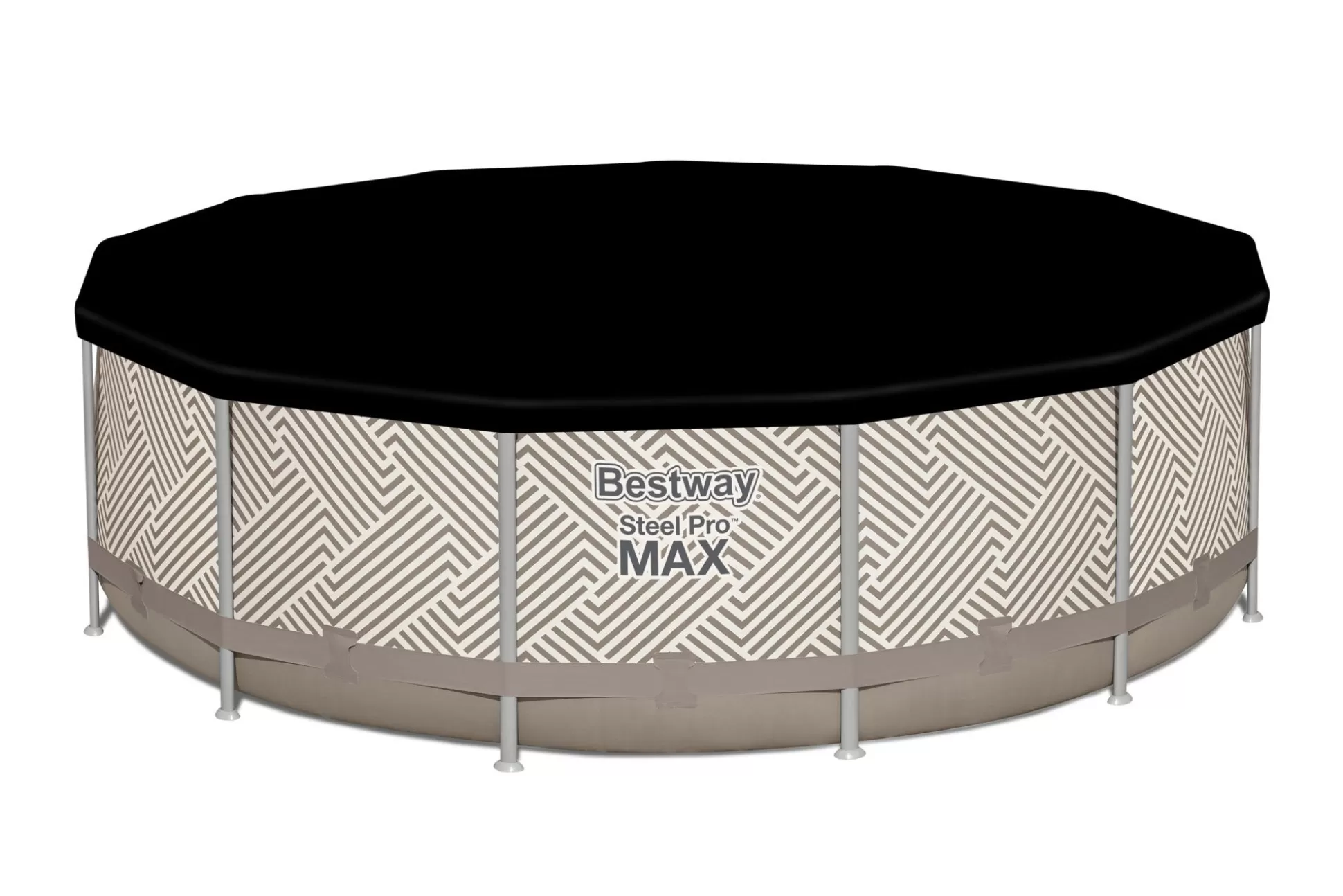Bestway Steel Pro Max 13' X 42 Round Above Ground Pool Set With Canopy Flash Sale