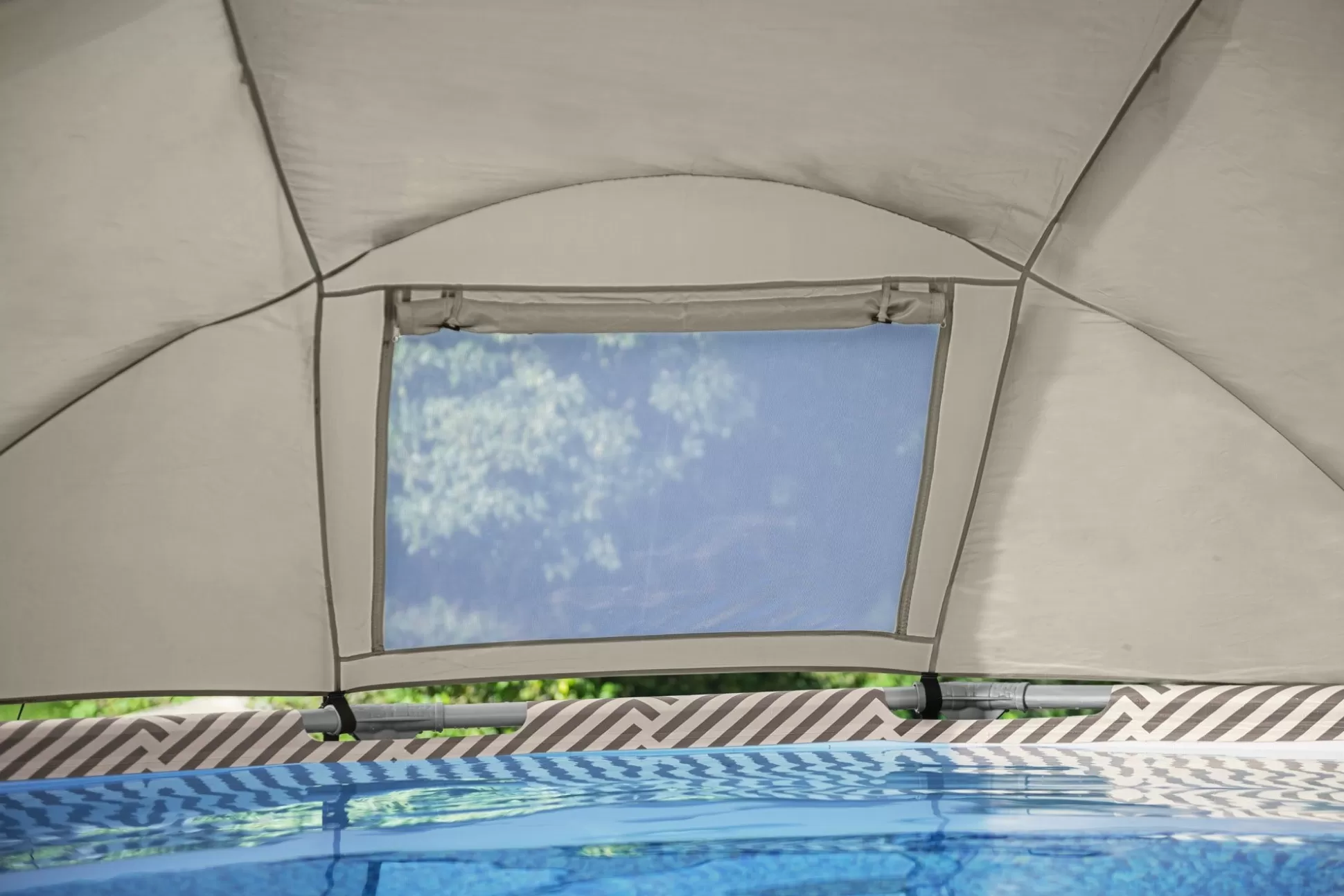 Bestway Steel Pro Max 13' X 42 Round Above Ground Pool Set With Canopy Flash Sale