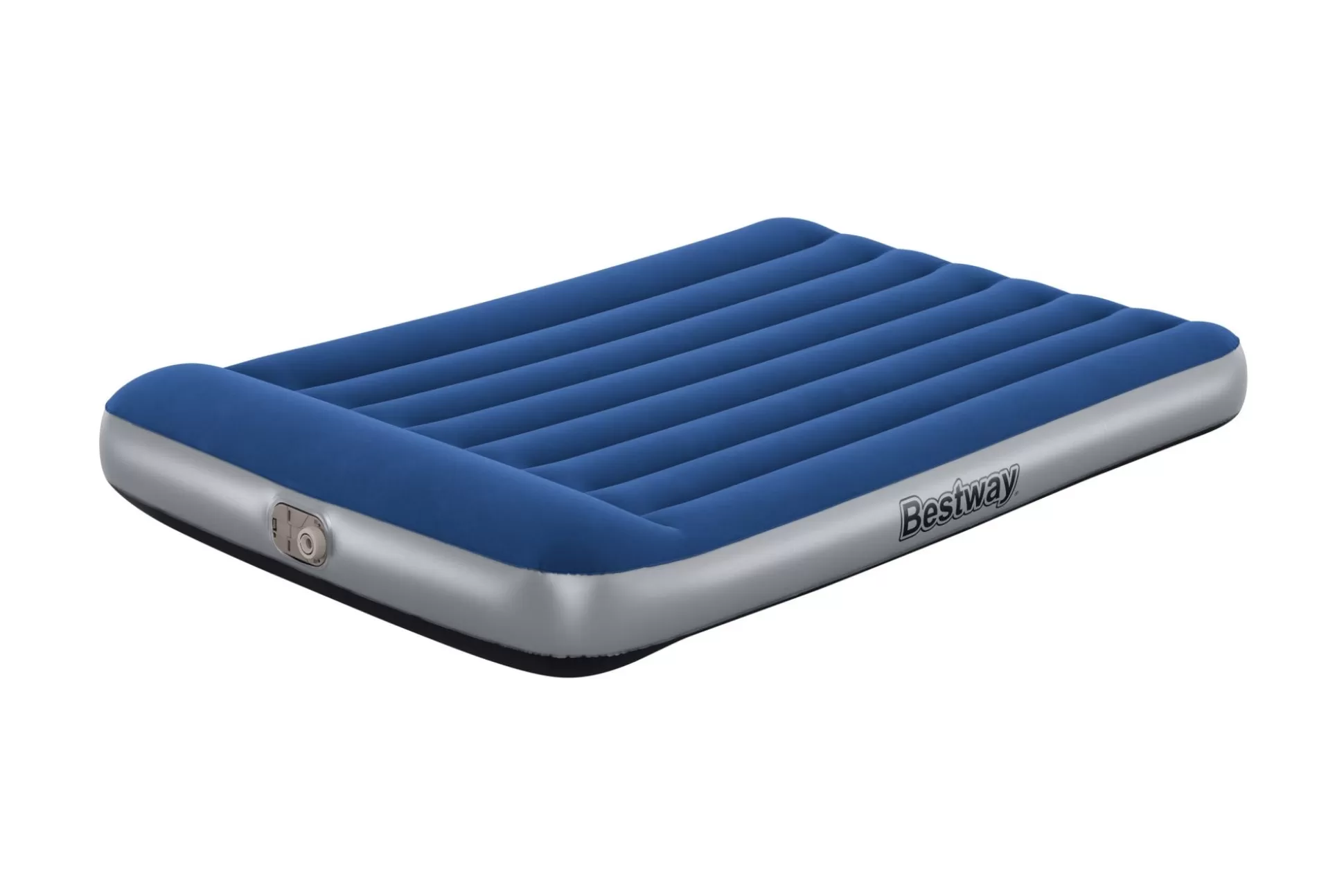 Bestway Tritech Air Mattress Full 12" With Built-In Ac Pump And Antimicrobial Coating Fashion
