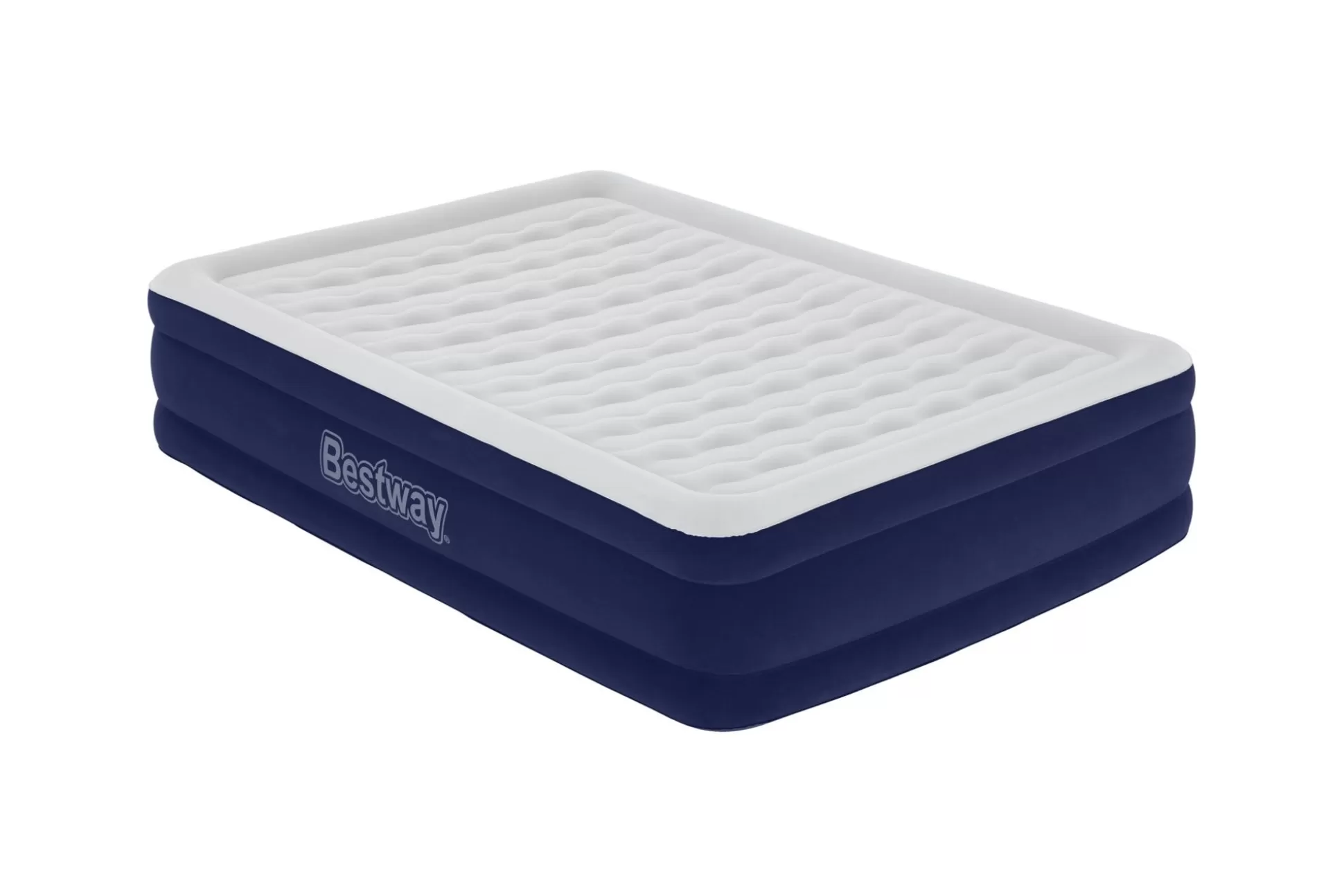 Bestway Tritech Air Mattress Full 15 With Built-In Ac Pump Included And Antimicrobial Coating Cheap