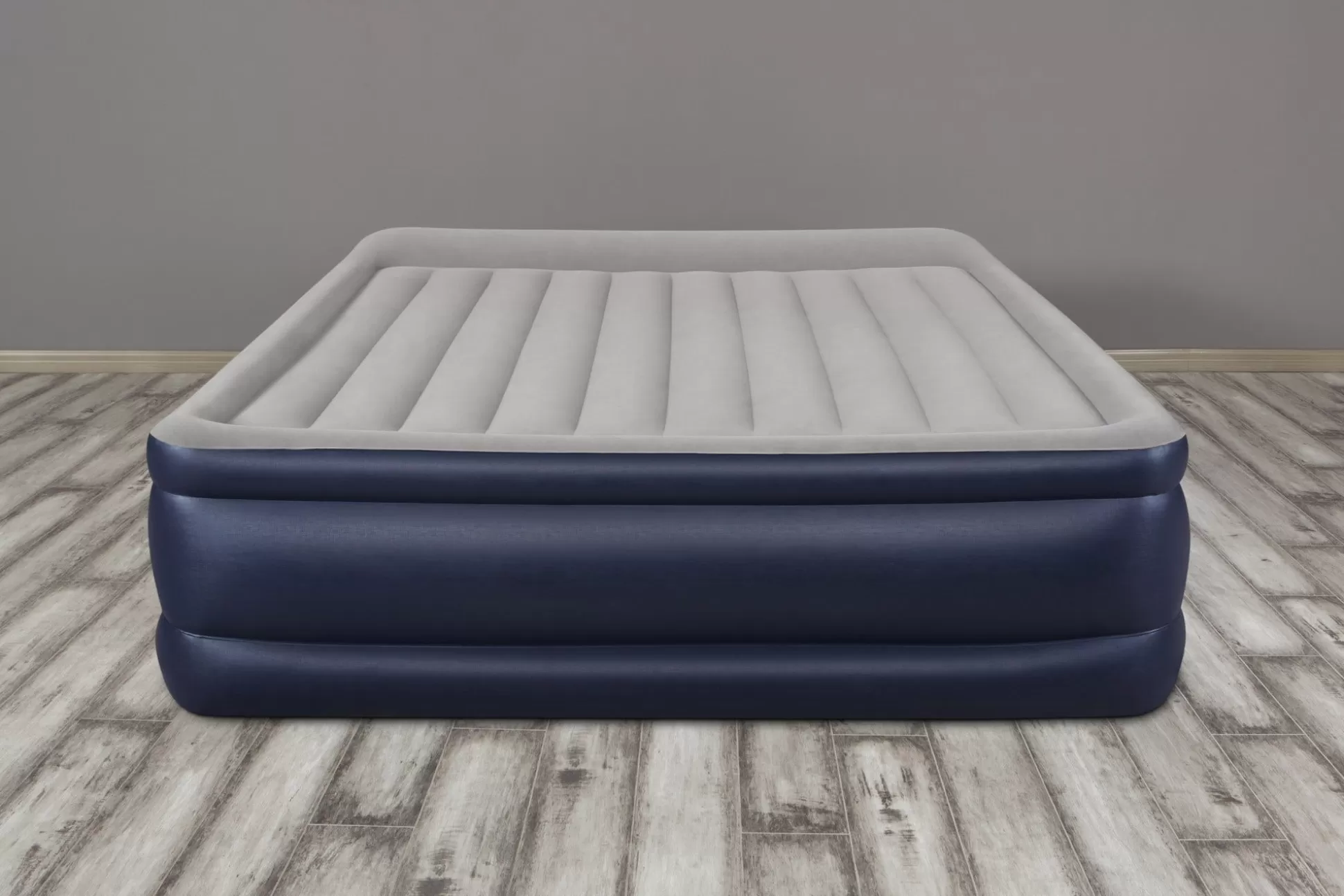 Bestway Tritech Air Mattress King 22" With Built-In Ac Pump And Antimicrobial Coating New