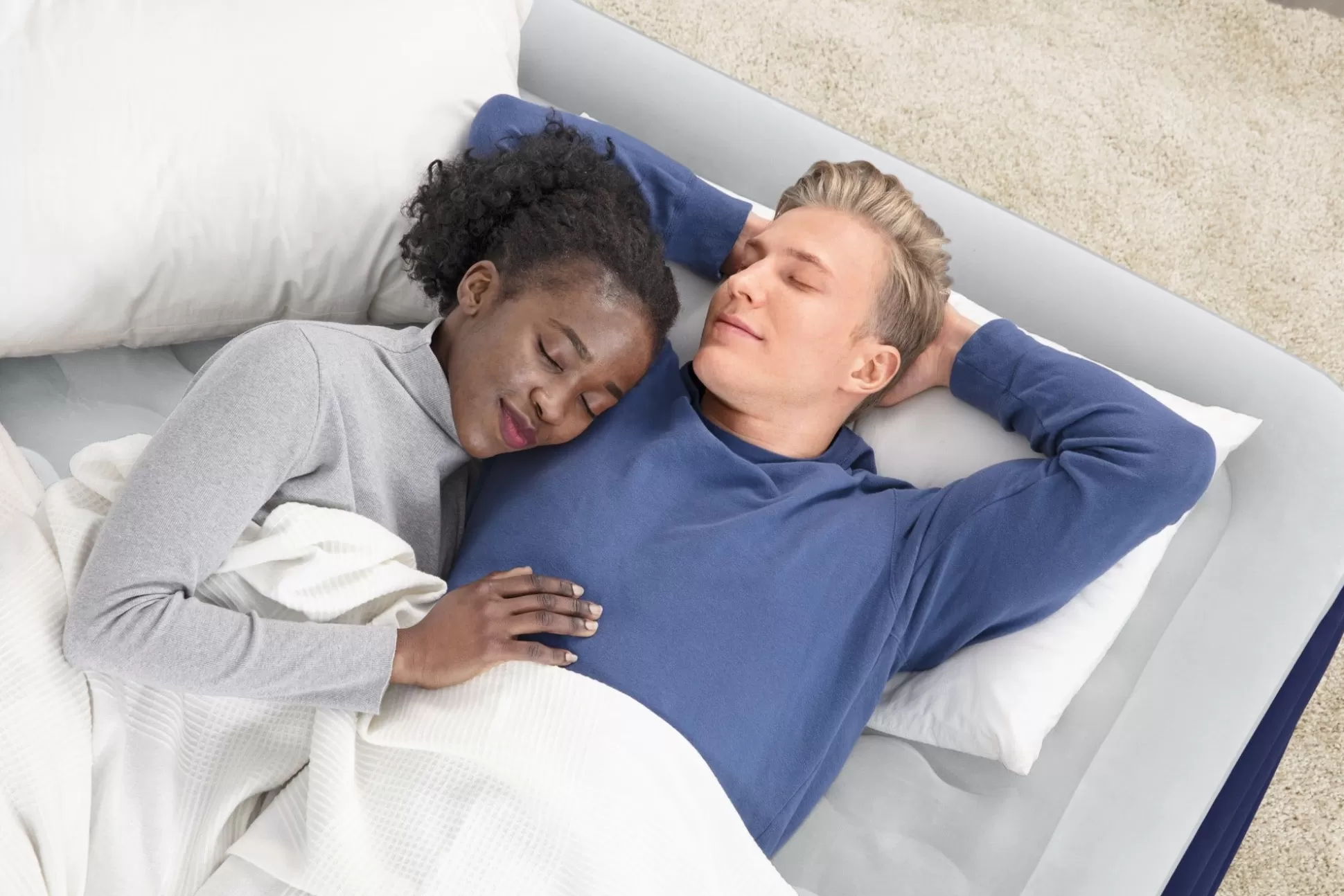 Bestway Tritech Air Mattress Queen 15 With Built-In Ac Pump Included And Antimicrobial Coating Store