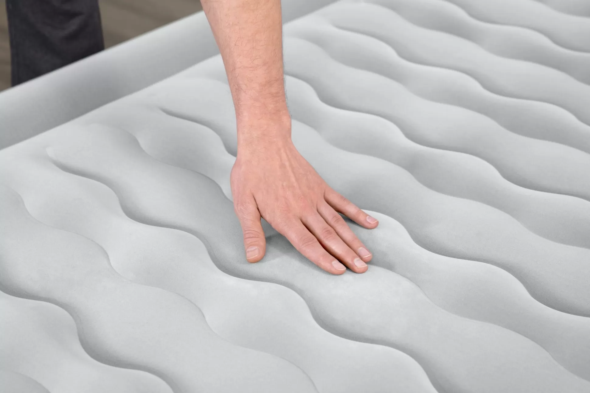 Bestway Tritech Air Mattress Queen 15 With Built-In Ac Pump Included And Antimicrobial Coating Store