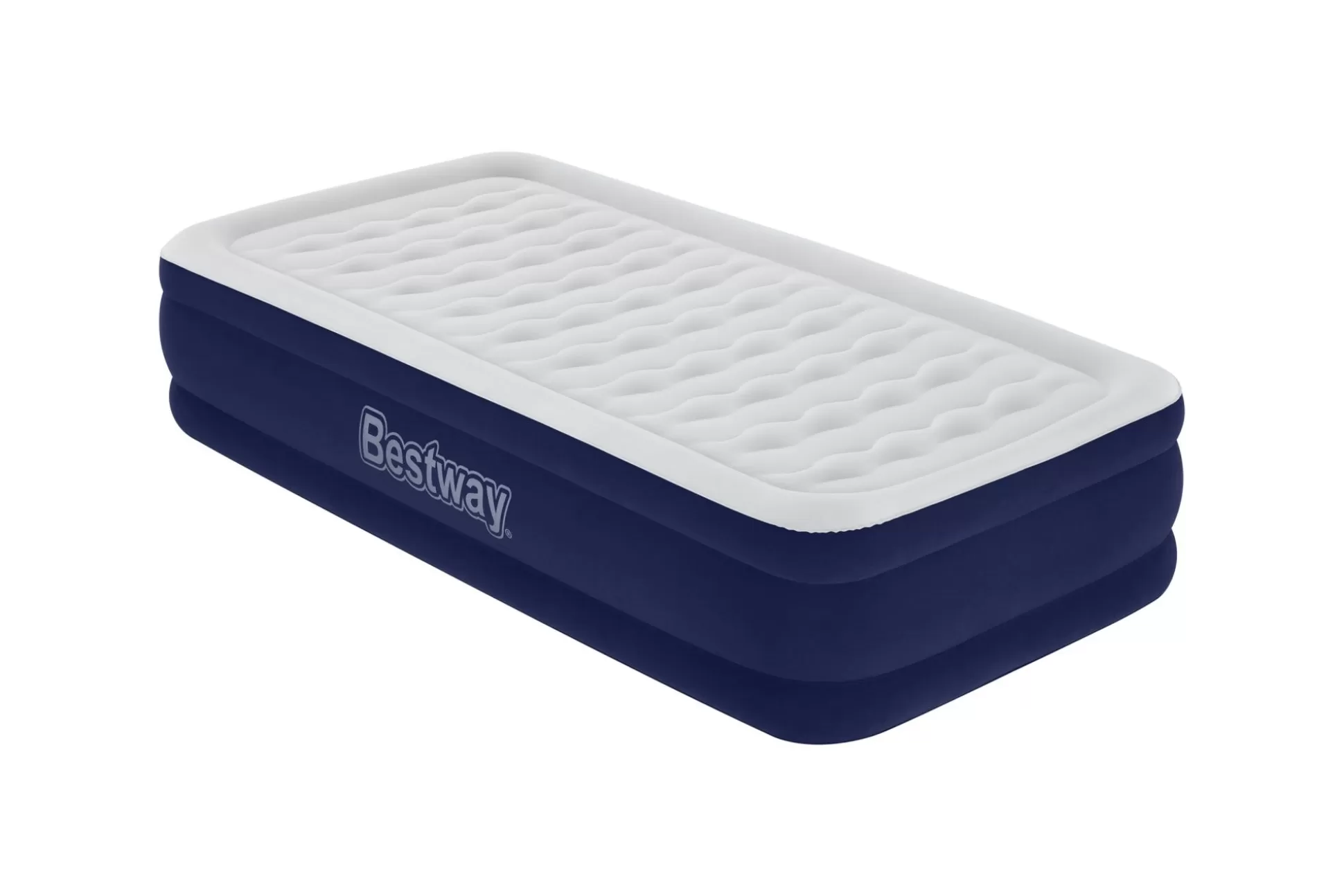 Bestway Tritech Air Mattress Twin 15 With Built-In Ac Pump Included And Antimicrobial Coating Sale