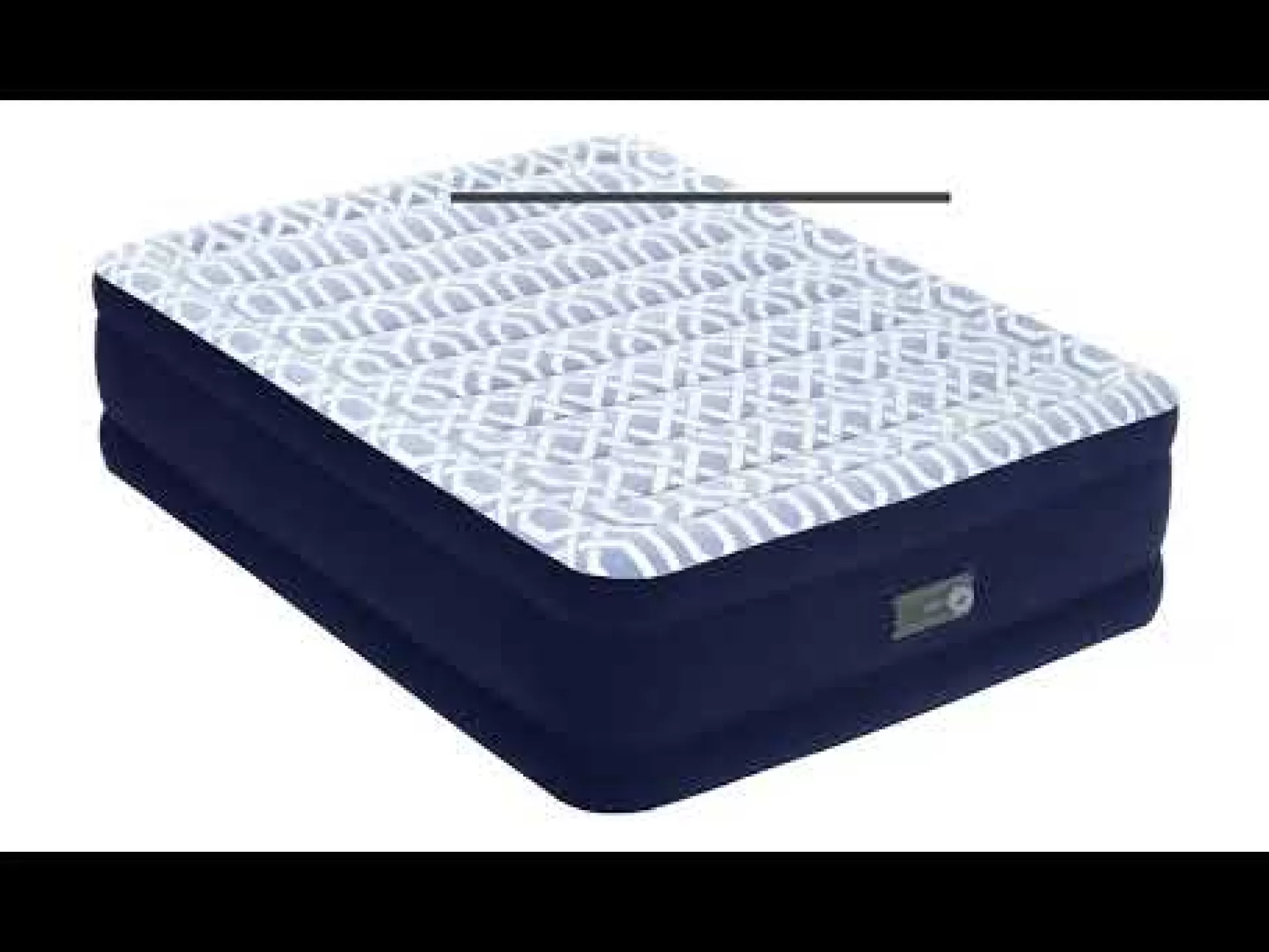 Bestway Tritech Fashion Flock Air Mattress Queen 20" With Built-In Ac Pump And Antimicrobial Coating Shop