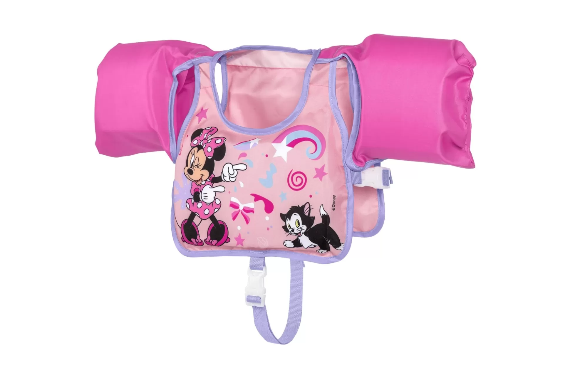 Bestway Disney Junior Minnie Mouse Pink Swim Training Vest With Armbands Best