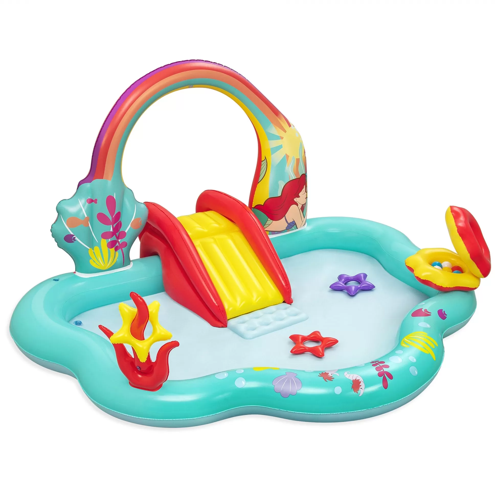 Bestway Disney Little Mermaid Inflatable Kids Water Play Center Online