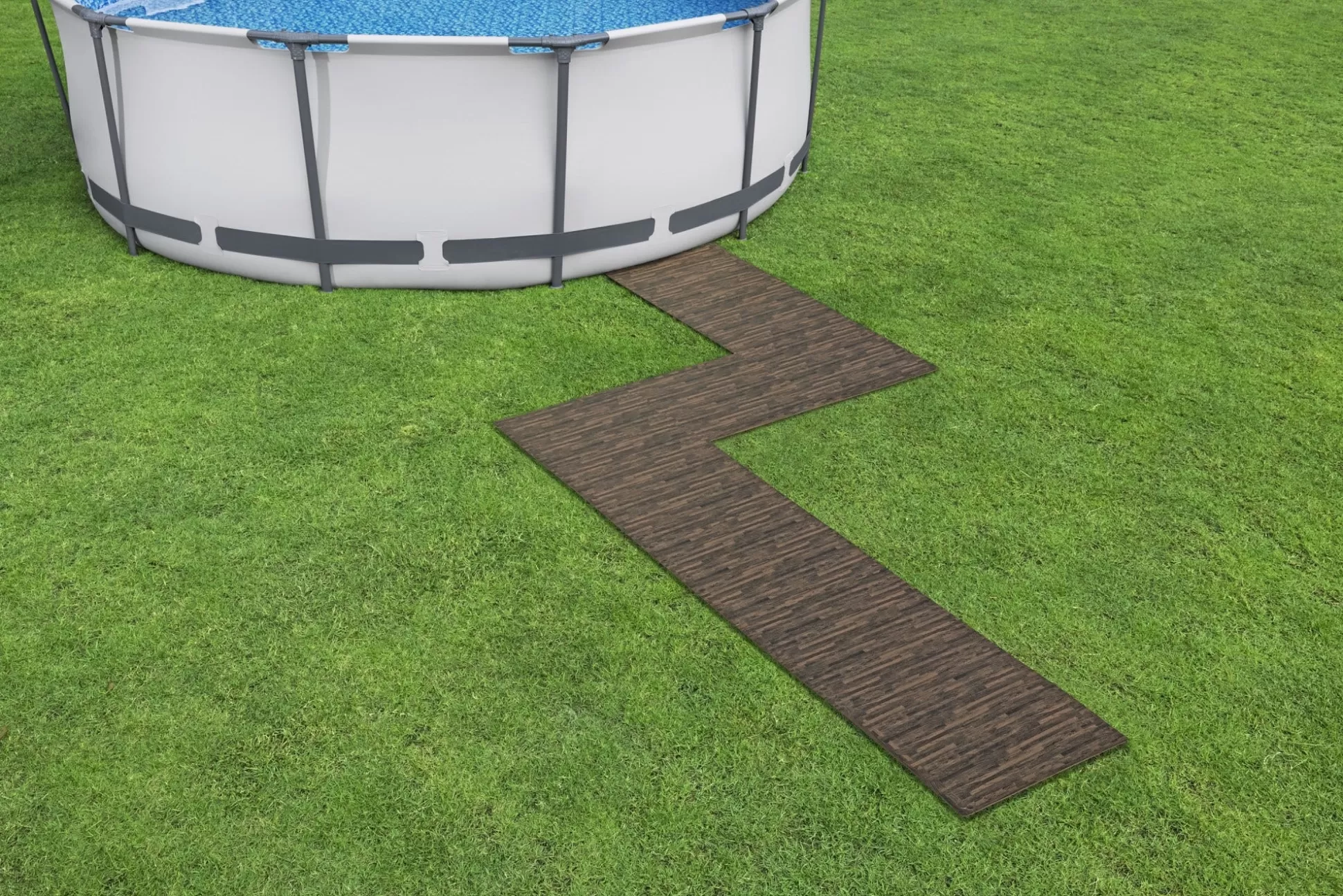 Bestway Flowclear 20 In. X 20 In. Square Decorative Pool Floor Protector For Above Ground Pools Cheap