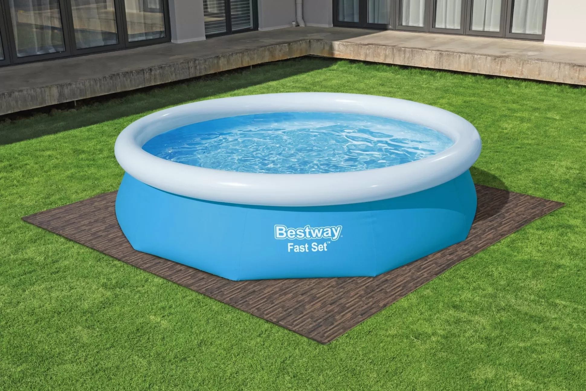 Bestway Flowclear 20 In. X 20 In. Square Decorative Pool Floor Protector For Above Ground Pools Cheap