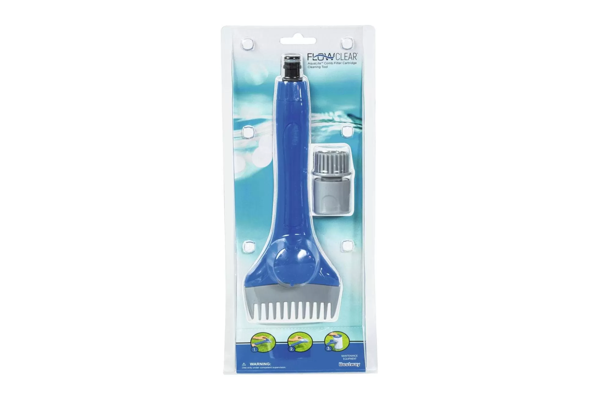 Bestway Flowclear Aqualite Comb Pool Spa Filter Cartridge Cleaning Tool New