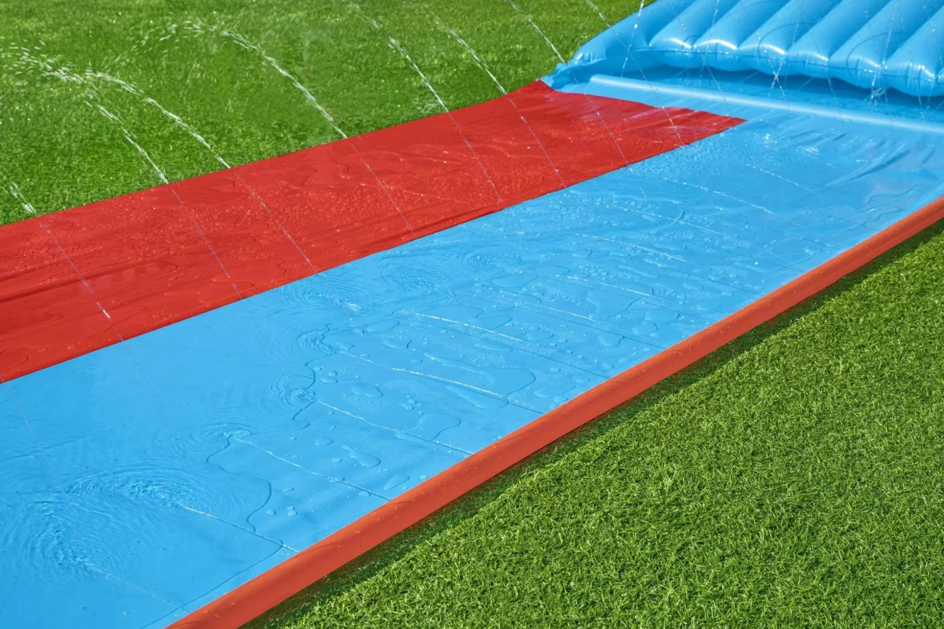 Bestway H2Ogo! Child Double Lane Water Slide With Tsunami Splash Ramp 16' Flash Sale