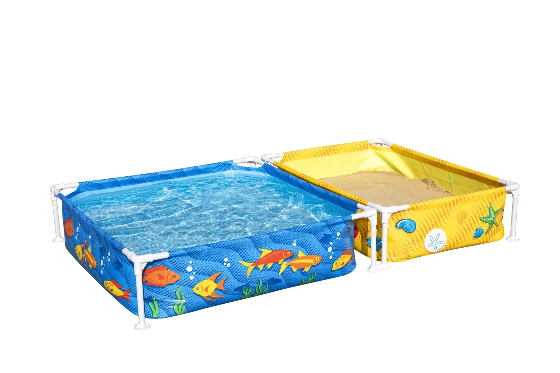 Bestway H2Ogo! My First Frame Above Ground Pool And Sandpit Combo Best Sale
