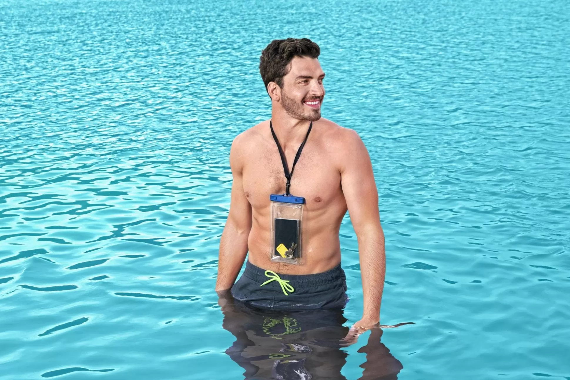 Bestway H2Ogo! Splash Guard Waterproof Smart Phone Case, Most Iphone/ Samsung/ Android Phones Up To 7" Long Sale