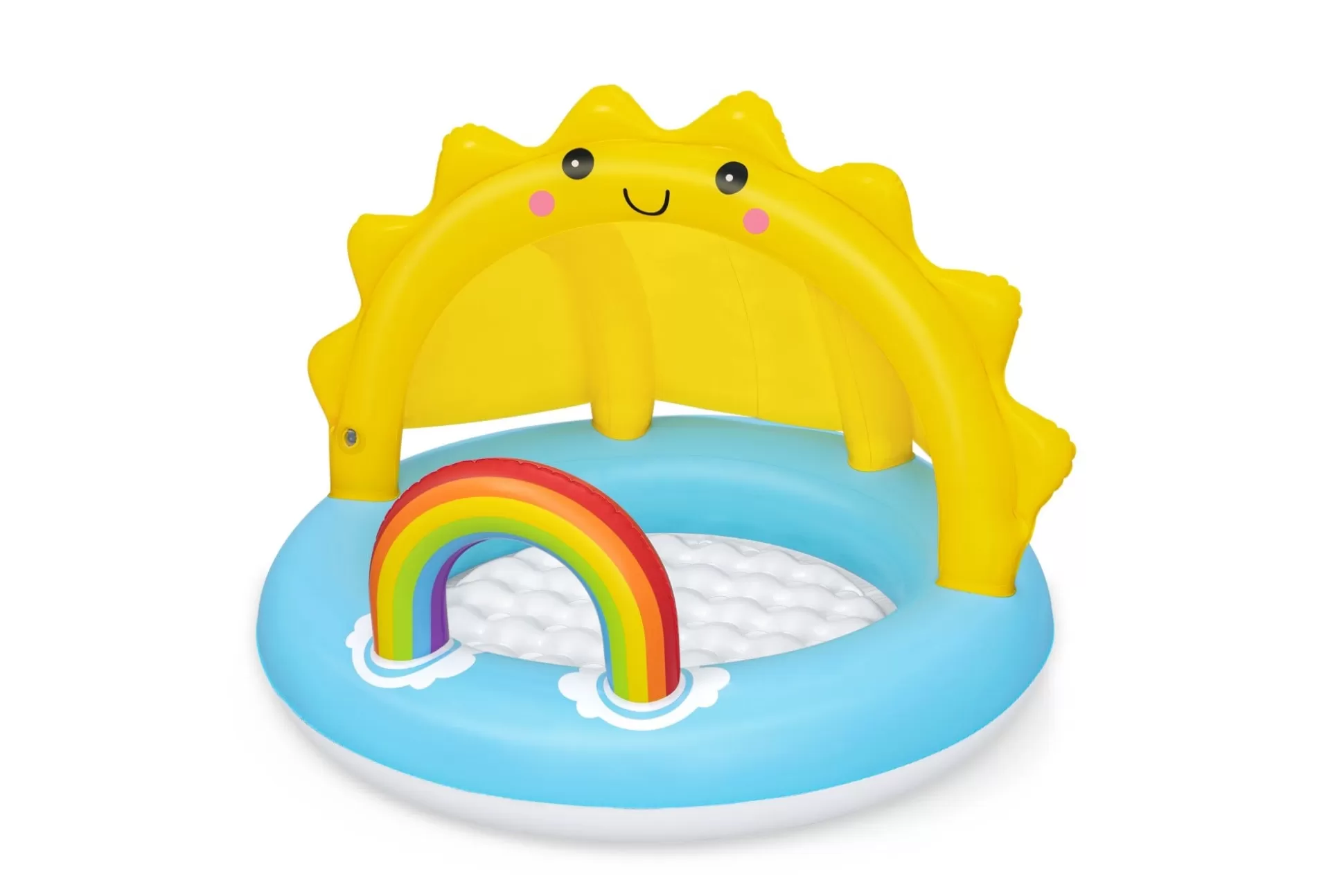 Bestway Play Day Sun Shaded Round Inflatable Baby Pool 39 X 29 Best Sale
