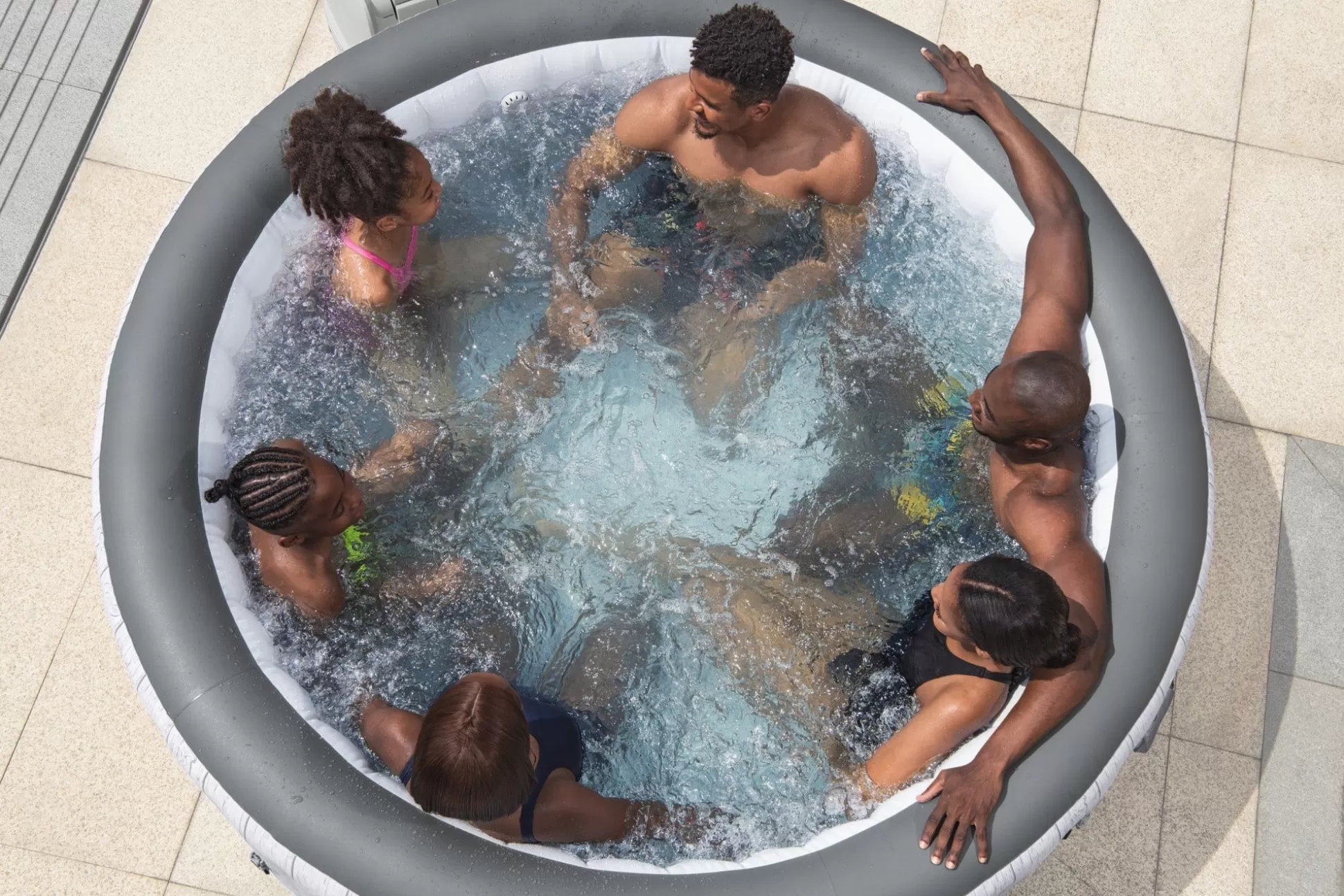 Bestway Saluspa Monaco Energysense Smart Signature Airjet Inflatable Hot Tub With App-Control 5-7 Person Online