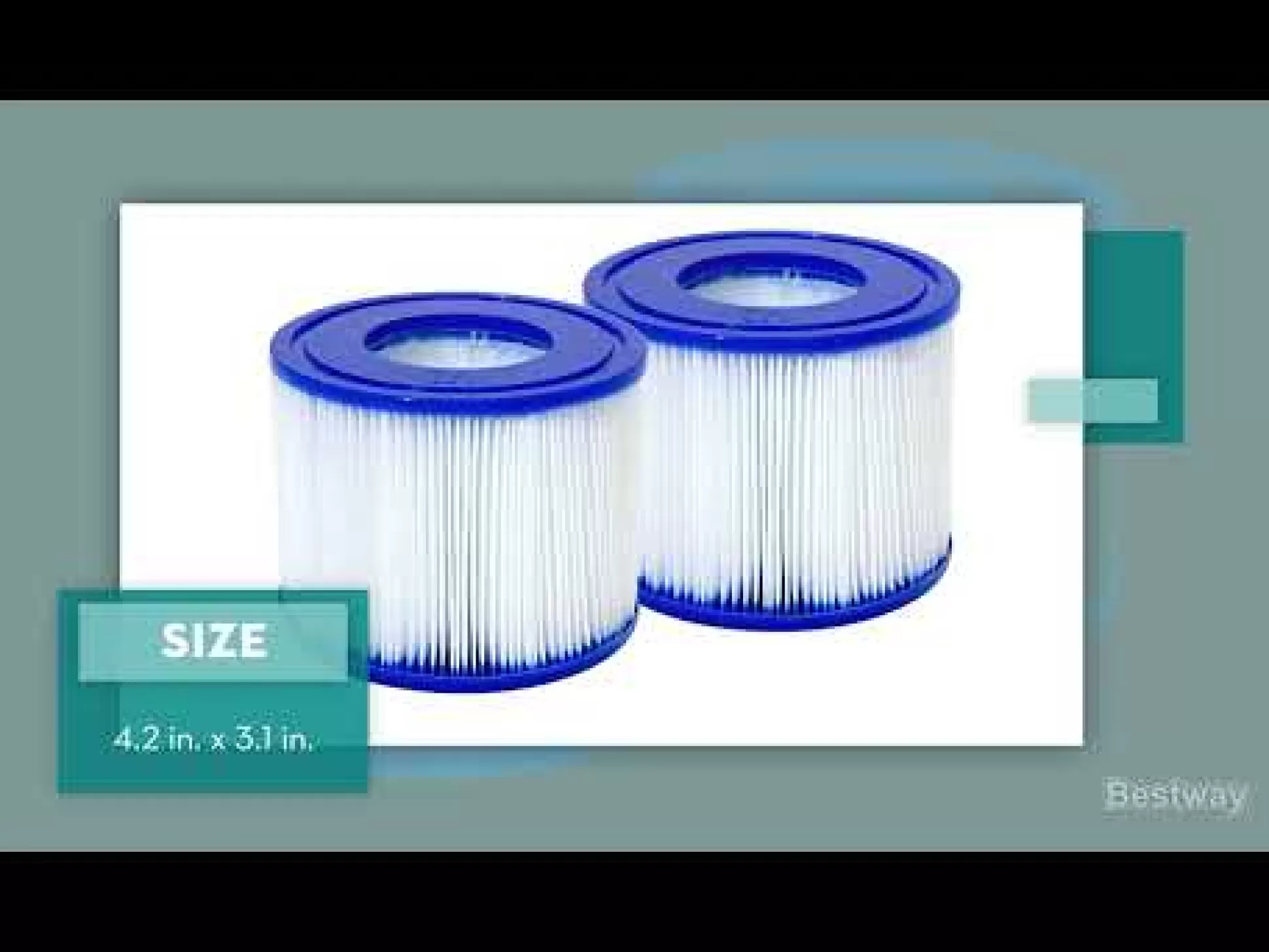 Bestway Saluspa Type Vi Filter Cartridge, 2-Pack Discount