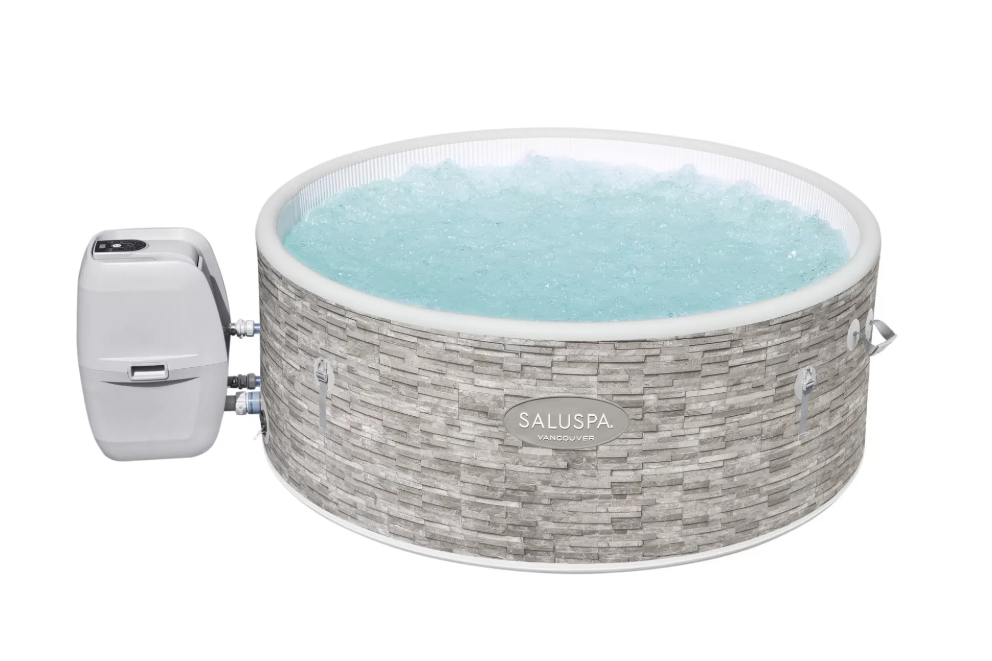 Bestway Saluspa Vancouver Airjet Plus Inflatable Hot Tub With App Control 3-5 Person Hot